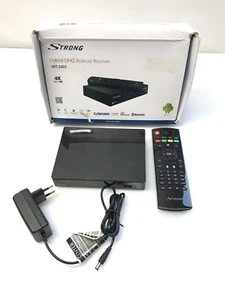 STRONG SRT 2401 Ultra HD Hybrid IP Box 4K, UHD, Android 7.1, IPTV -niekompletny - Zdjęcie 1 z 6