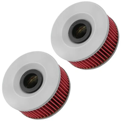 Filtro de aceite para Yamaha XS250 XS360 XS400 1976 1977 1978 1979 80 81 82 1983 paquete de 2 Foto 1 de 4