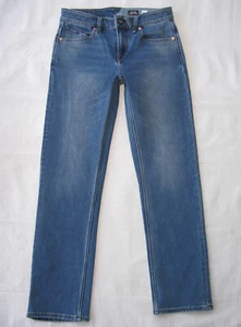 Volcom Solver Slim Straight Jeans Mens Sz 29 X 29 Tough-Max Denim Blue + Stretch - Picture 1 of 11