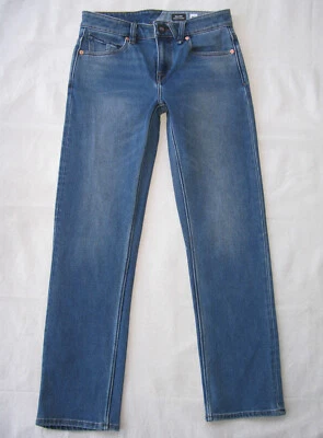 Volcom Solver Slim Straight Jeans Mens Sz 29 X 29 Tough-Max Denim Blue + Stretch - Image 1 of 4