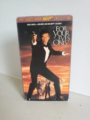 For Your Eyes Only (VHS 1988) Roger Moore as James Bond 007 - Image 1 of 3