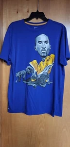 Kobe Bryant T-Shirt Men Size M Nike Dri-Fit Purple Black Mamba Unisex NBA Shirt - Picture 1 of 3