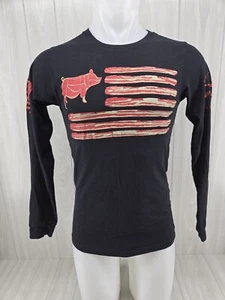 Grunt Style Long Sleeve Shirt Bacon Flag Small - Picture 1 of 11
