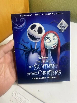 The Nightmare Before Christmas Sing-Along Edition (Blu-Ray/DVD) Disney (New) - Image 1 of 4
