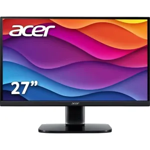 Acer KA272Ebi Full HD 100 Hz 27 Inches Monitor Black - Picture 1 of 8