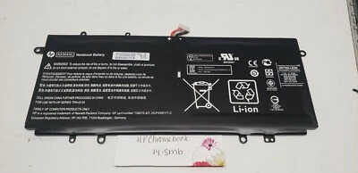 HP Chromebook 14-SMB Notebook Battery A2304XL 738392-005  - Image 1 of 2