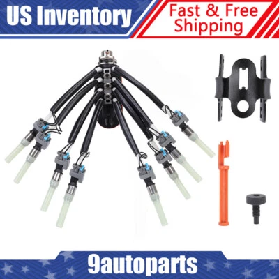 Inyector de araña de combustible FJ504 para GMC Suburban Savana Yukon 1996-2002 Foto 1 de 4