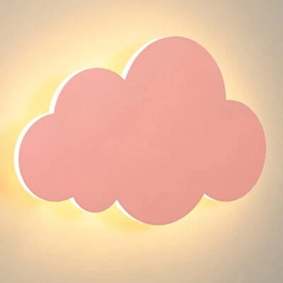 Modern Living Room Bedroom Decorative Cloud Indoor Simple Children LED Wall Lamp - Image 1 of 4