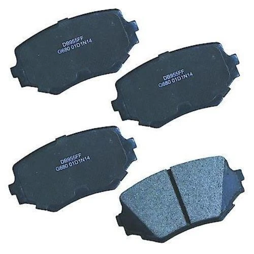 Pastillas de freno delanteras semimetálicas doradas premium CARQUEST GMKD680 PARA SUZUKI Foto 1 de 1