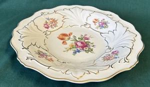 VINTAGE - Weimarer Porzellan - Made In Germany - Jutta 12,5" Platte - SCHÖNES Stück. - Bild 1 von 5