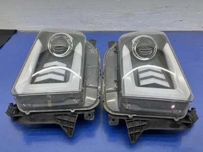 Juego de carcasa de faros intermitentes led lado derecho izquierdo toyota tundra 2014-2021 Foto 1 de 4