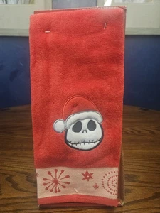 Nightmare Before Christmas Jack Skellington Decorative Hand Towel 16" x 26" NEW - Picture 1 of 10