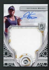 2024 Topps Royalty Tennis Victoria Mboko Rookie Patch Autograph /75 - Picture 1 of 2