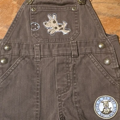 Koala Kids 18M Puppy Overalls - Image 1 of 4