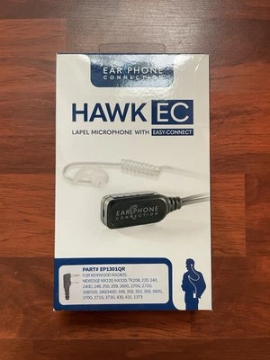 HAWK EC Lapel Microphone with Easy-Connect - #EP1301QR - Image 1 of 4