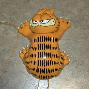 Garfield Hanging Wall Phone Tyco 1980s Landline Push Button RARE  - Picture 1 of 13
