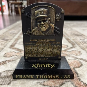 Frank Thomas - MLB Hall of Fame Plaque - Chicago White Sox - Picture 1 of 9