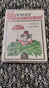 Oh What Nonsense William Cole hardcover vintage 1966 - Picture 1 of 10