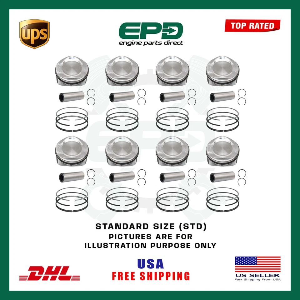 Jaguar SVR x8 Kolbenringe Satz STD AJ133 5.0 V8 Kompressor Motor - CS - Bild 1 von 1