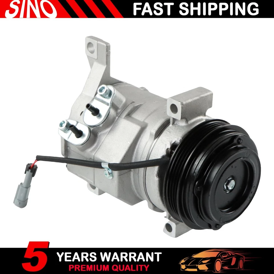 Compresor de aire acondicionado apto para GMC YUKON 2001 2002 2003-2007 2008 2009 6,0 L 5,3 L 4,8 L Foto 1 de 4