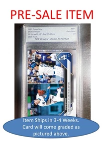 PRESALE 2025 Topps Now Shohei Ohtani 3 HR’s 10 K’s NLCS TCC Graded Gem Mint 10 - Picture 1 of 3