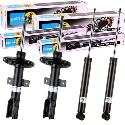 4x BILSTEIN B4 AMORTIGUADOR DE PRESIÓN DE GAS DELANTERO + TRASERO adecuado para RENAULT CLIO 4 IV - Imagen 1 de 3