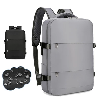 Herren Handgepäck Rucksack Freizeit Reise Arbeit Laptop Schulrucksack 43x31x14 - Bild 1 von 4