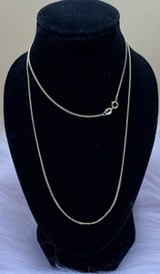 REAL 18k GOLD CUBAN CHAIN 20” - Picture 1 of 4