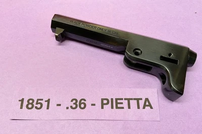 ¡Nuevo cañón de pistola eléctrica negra Pietta Sheriff .36 Cal 1851 - 5 pulgadas!! Foto 1 de 4