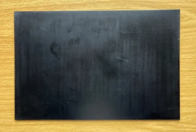Schuhsohlen-Platte Nr5 Gummi-Sohlen-Platte ca. 20 x 30 cm 3mm schwarz mit Finish - Bild 1 von 2