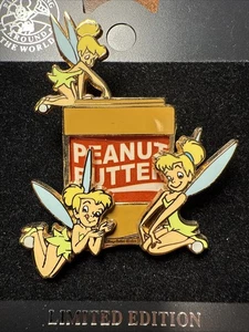 2004 Tinker Bell Erdnussbutterdose Tink’s Summer Quest Event LE Pin 1000 Disney - Bild 1 von 3