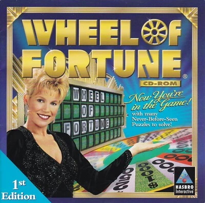 Wheel of Fortune (PC, 1999) *MANUAL AND DISC ONLY* - Image 1 of 2