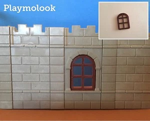 Fenêtre 3D Impression Personnalisé Steck Médiéval Château Pièces Playmobil Sans - Picture 1 of 6