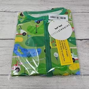 NIB Little Sleepies Toddler Fairway Fun Zippy Size 3T - Bild 1 von 3