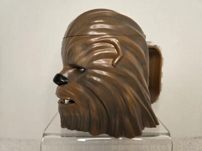 Star Wars Chewbacca Disney Parks Exclusive 6" Plastic Mug Flip Lid Small Chip - Image 1 of 4