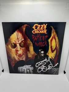 OZZY OSBOURNE SIGNED VINYL PATIENT NUMBER 9 BLUE SMOKE RECORD AUTOGRAPHED JSA - Picture 1 of 4