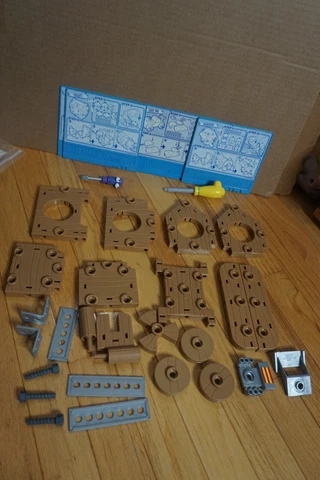Lot of Handy Manny Replacement Fix It Repair Shop Parts Cover