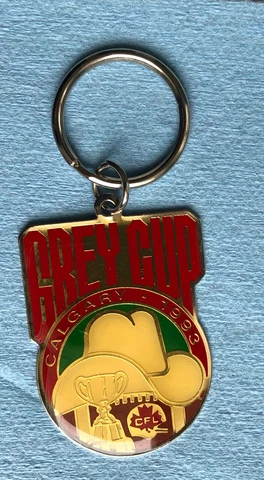 Grey Cup 1993 Calgary  CFL Canadian Footbal League Keychain Cover