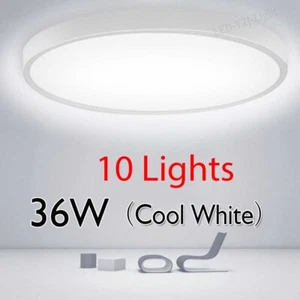 10x LED ceiling light round ceiling lamp corridor light 36W living room bedroom - Picture 1 of 13