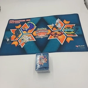 Pokemon N America International Championship Columbus Ohio Playmat Deckbox 2018 - Picture 1 of 9