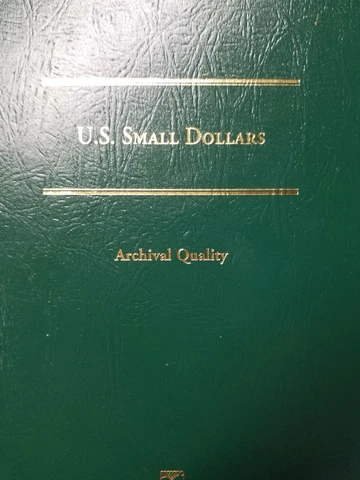 Small Dollars -Sacagawea  2000-2023  Native American Dollars  Date Set in Folder Cover
