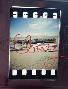 Vintage 50er Jahre Foto Dia Negativ Lot Zug Wrack Dampflok Kohlewagen - Bild 1 von 4