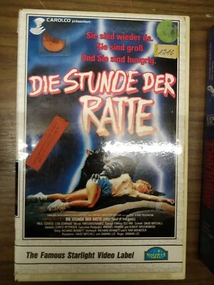 VHS RARITÄT: DIE STUNDE DER RATTE  (1989) - Bild 1 von 2