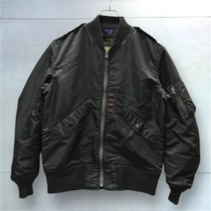 Buzz Rickson's William Gibson L-2B Flight Jacket Black 38 sizeM - Picture 1 of 6
