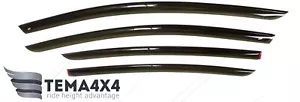Tape-on Windows Visors Deflector Sun Rain Guard for Volkswagen Passat CC 08–16 - Picture 1 of 1