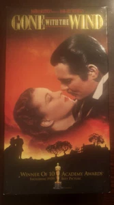 GONE WITH THE WIND - 2 VHS Set - CLASSIC FILM - Used Excellent Condition - Picture 1 of 3