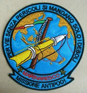 Patch "SCHIFF A. VESPUCCI - MISSION ANTIPODI 2002-2003 - MARINARESCO" - Rarität - Bild 1 von 1