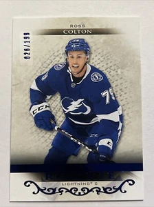 2021-22 Upper Deck Artifacts - Rookies Royal Blue #168 Ross Colton /199 (RC) - Picture 1 of 2