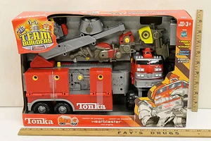 Tonka Team Builders Motore antincendio Heatblaster 2002 Hasbro - Foto 1 di 3