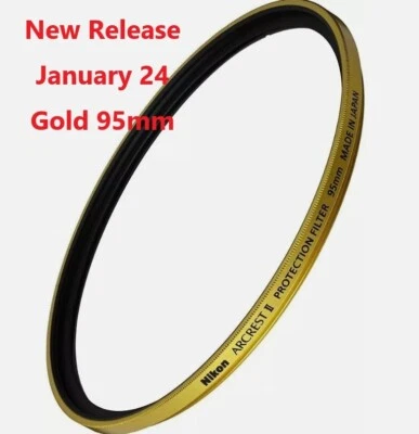 Nikon ARCREST II PROTECTION FILTER GOLD EDITION ARIIGL-PF 95mm NEW 1day Shipping - Image 1 of 4